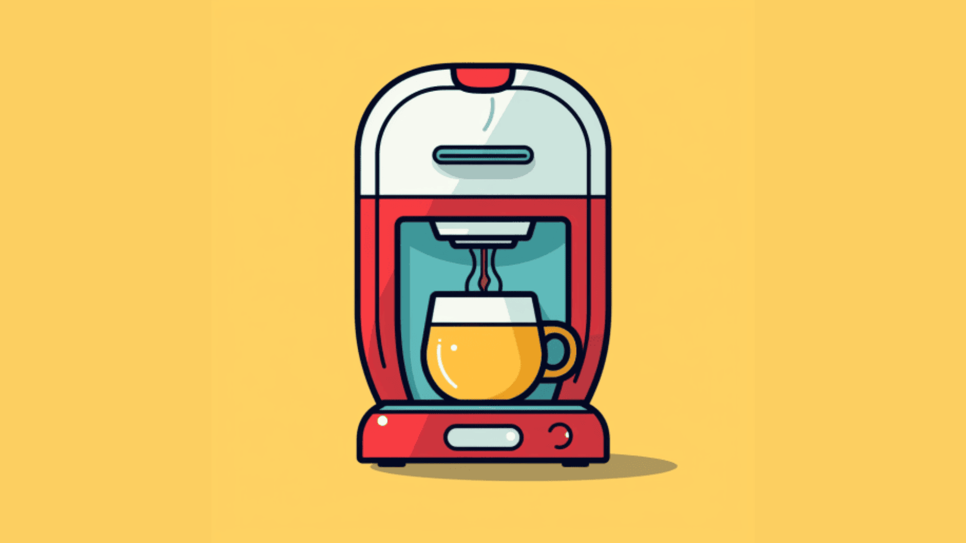 keurig cartoon