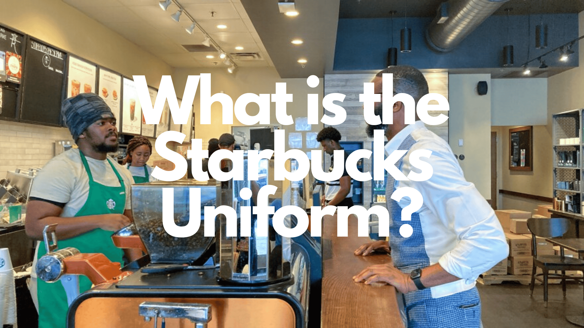 what is the starbucks uniform