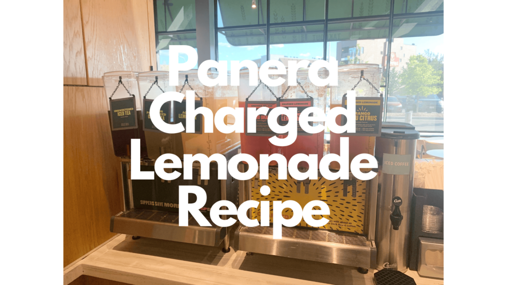 panera charged lemonade recipe