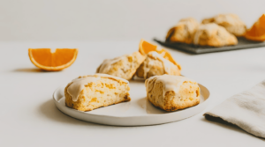 Panera orange scones - recipe