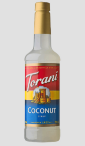 Torani Syrup, Coconut